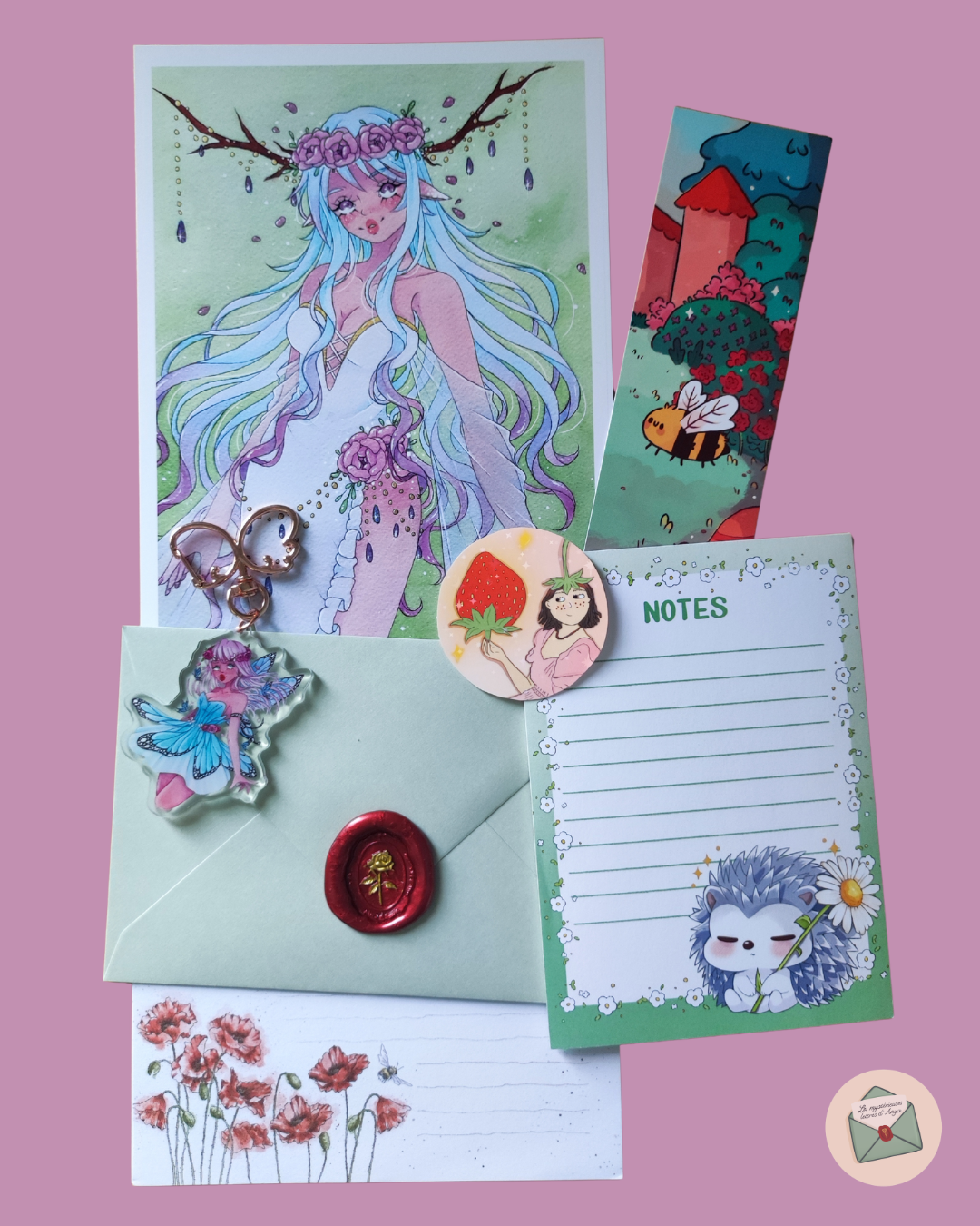 Une mystérieuse lettre - Thème printemps