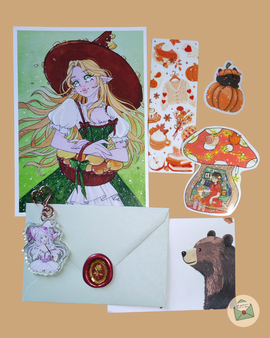 Une mystérieuse lettre - Thème automne