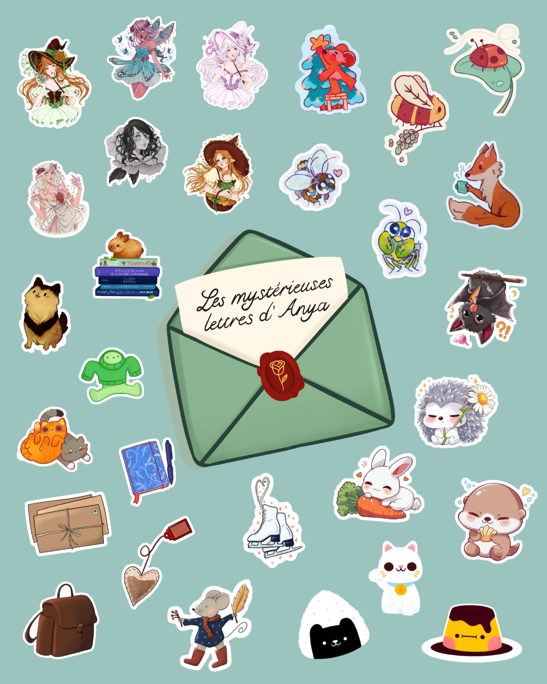 Une mystérieuse lettre - Thème 100% stickers