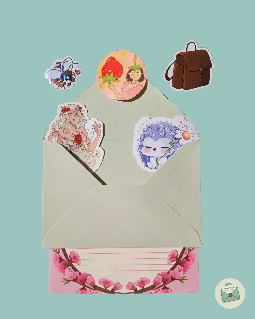 Une mystérieuse lettre - Thème 100% stickers
