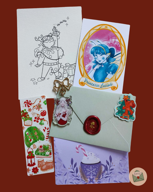 Une mystérieuse lettre - Thème Noël